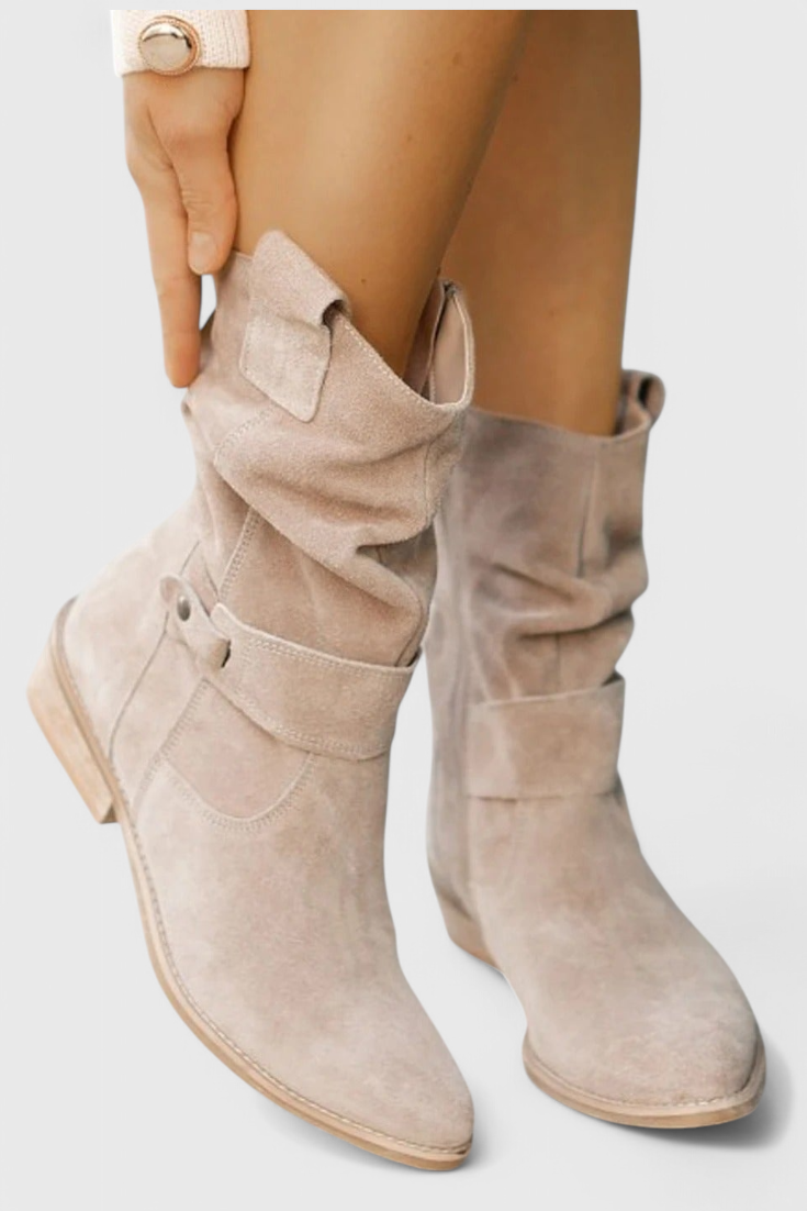 Aira - Botines de ante clásico