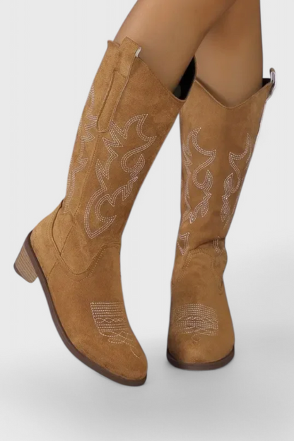 Elka - Botas vaqueras de ante