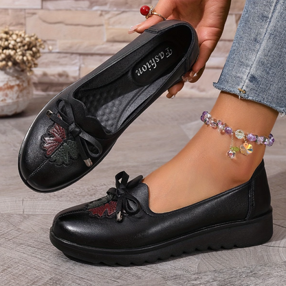 Carmen | Mocasines de tacón ancho