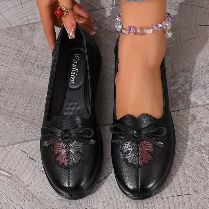 Carmen | Mocasines de tacón ancho