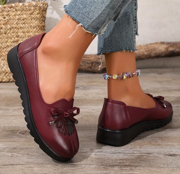 Carmen | Mocasines de tacón ancho