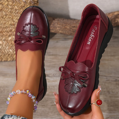 Carmen | Mocasines de tacón ancho