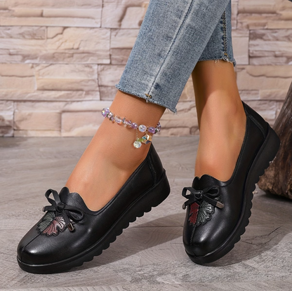 Carmen | Mocasines de tacón ancho