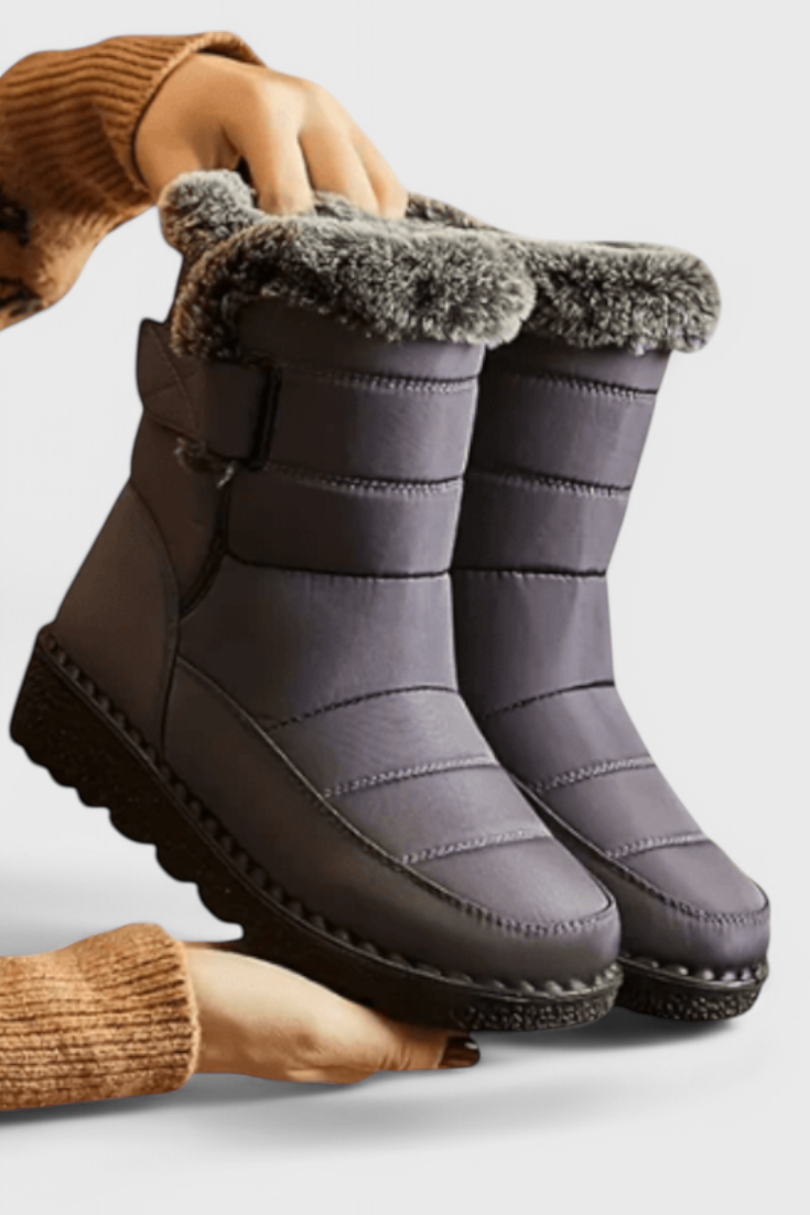 Lexi - Botas de invierno impermeables con suela antideslizante