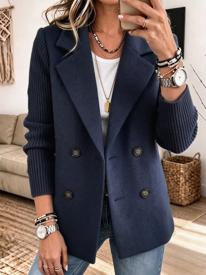 Carol | Chaqueta cruzada elegante