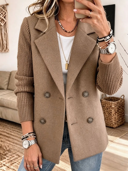 Carol | Chaqueta cruzada elegante