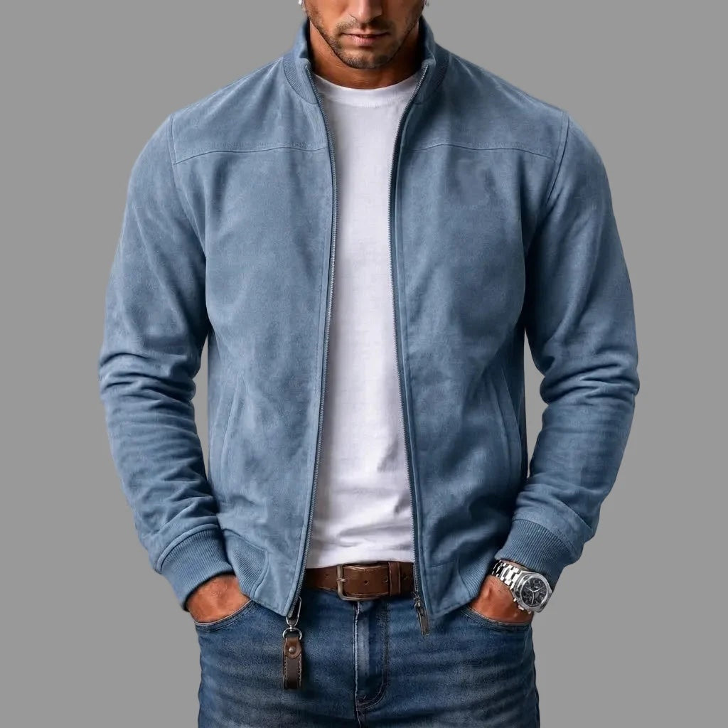 Moretti | Chaqueta bomber de ante