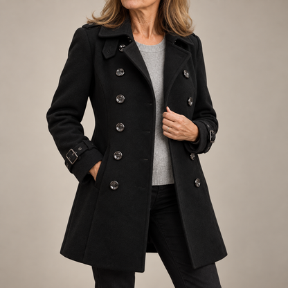 Carlota gabardina larga cruzada