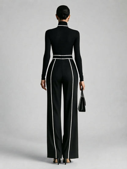 Zumaia | Conjunto Elegante de Cuello Alto