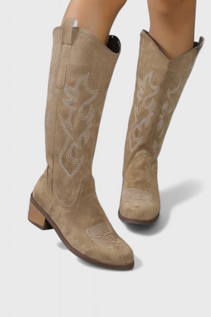 Elka - Botas vaqueras de ante