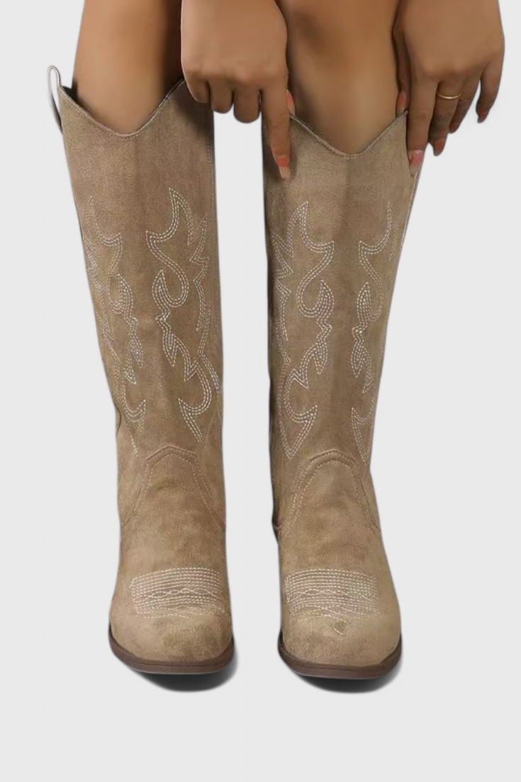 Elka - Botas vaqueras de ante