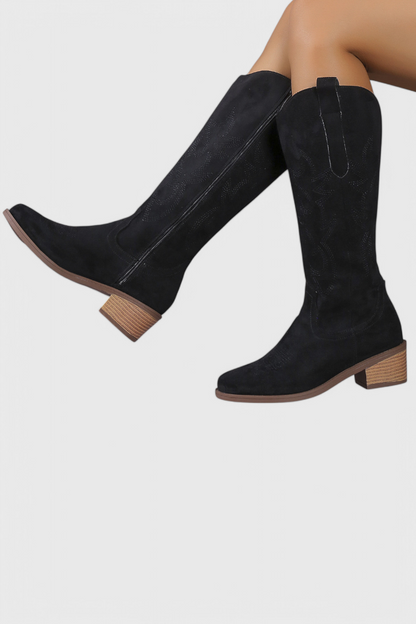 Elka - Botas vaqueras de ante