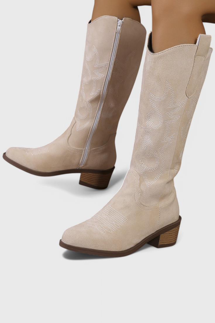 Elka - Botas vaqueras de ante
