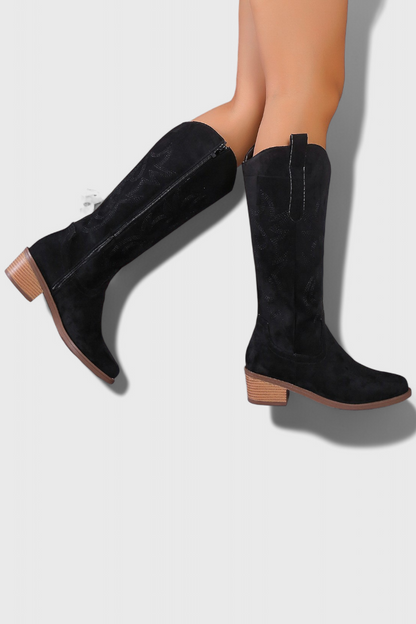 Elka - Botas vaqueras de ante