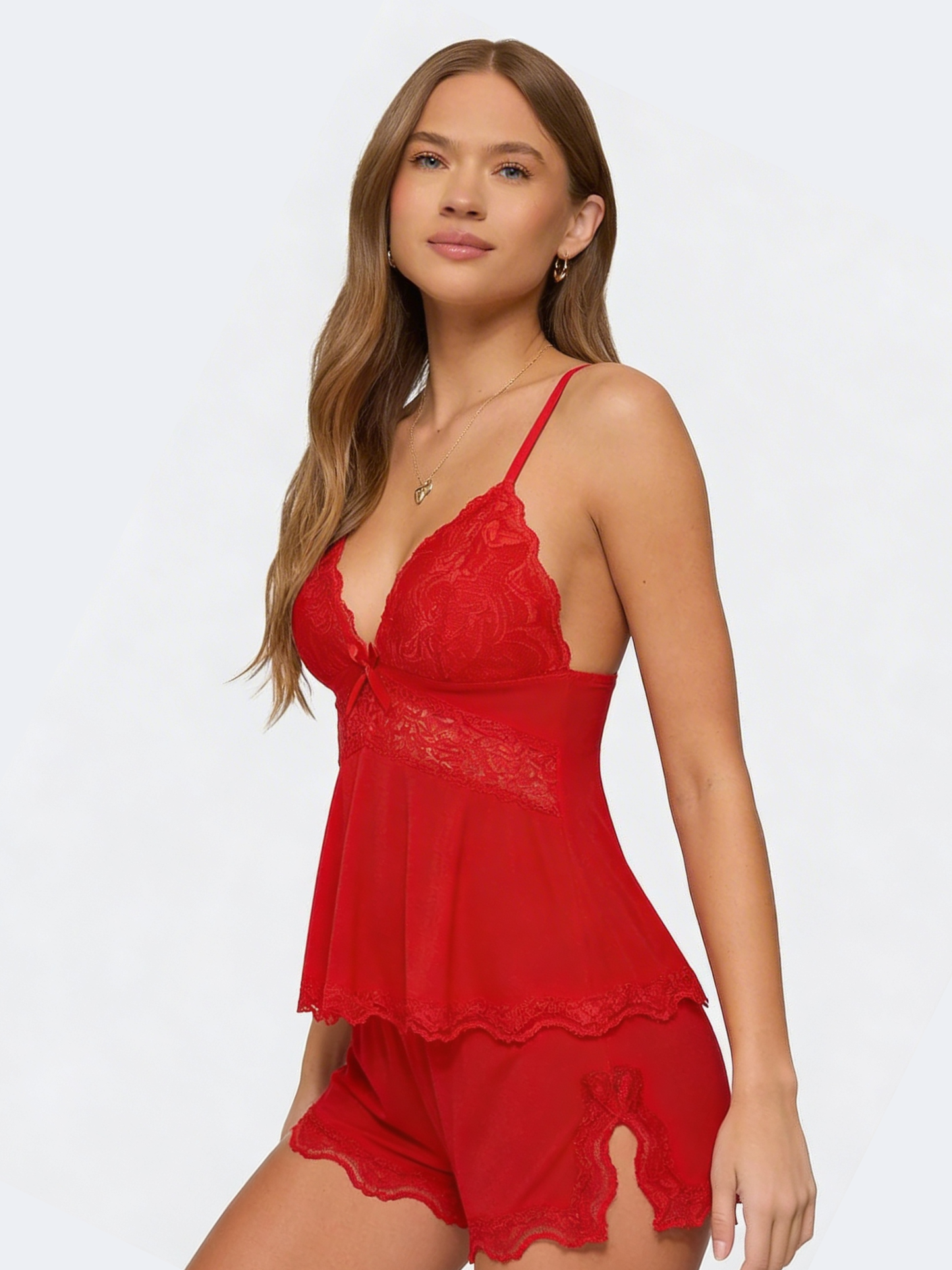 Conjunto Midnight Kiss de Encaje