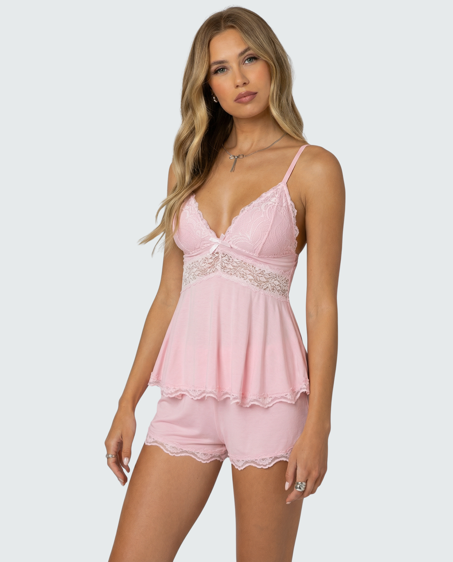 Conjunto Midnight Kiss de Encaje
