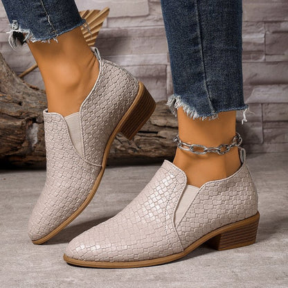 Ángela | Zapatos de salón cómodos con tacón ancho