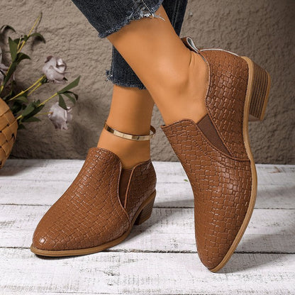 Ángela | Zapatos de salón cómodos con tacón ancho