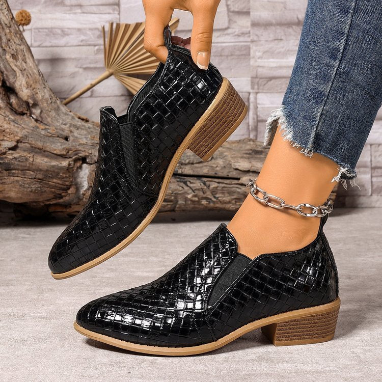 Ángela | Zapatos de salón cómodos con tacón ancho