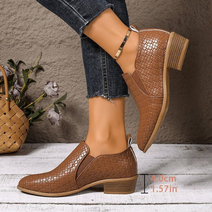 Ángela | Zapatos de salón cómodos con tacón ancho