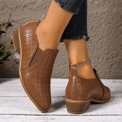 Ángela | Zapatos de salón cómodos con tacón ancho