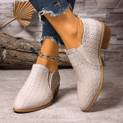 Ángela | Zapatos de salón cómodos con tacón ancho