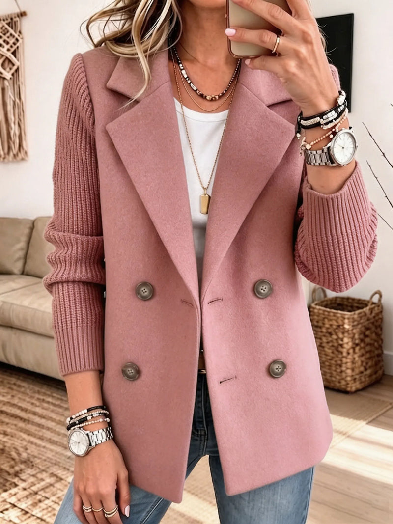 Carol | Chaqueta cruzada elegante
