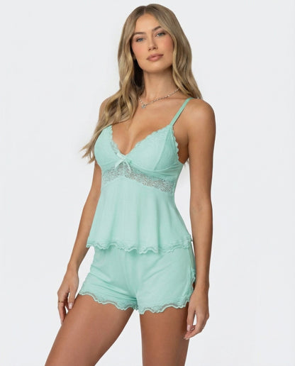Conjunto Midnight Kiss de Encaje