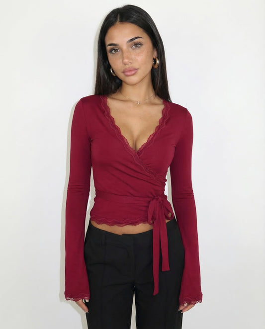 Top Aria Lace Wrap