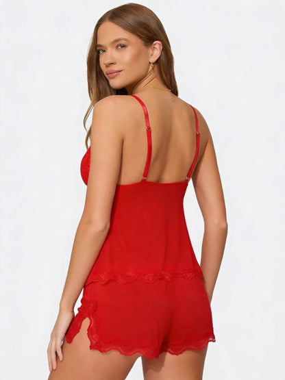 Conjunto Midnight Kiss de Encaje