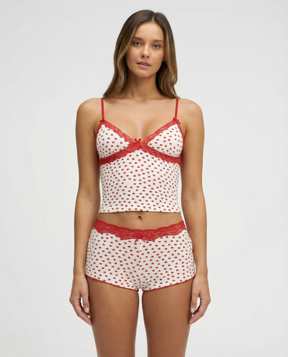 Conjunto Cherry de Encaje