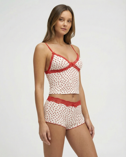 Conjunto Cherry de Encaje