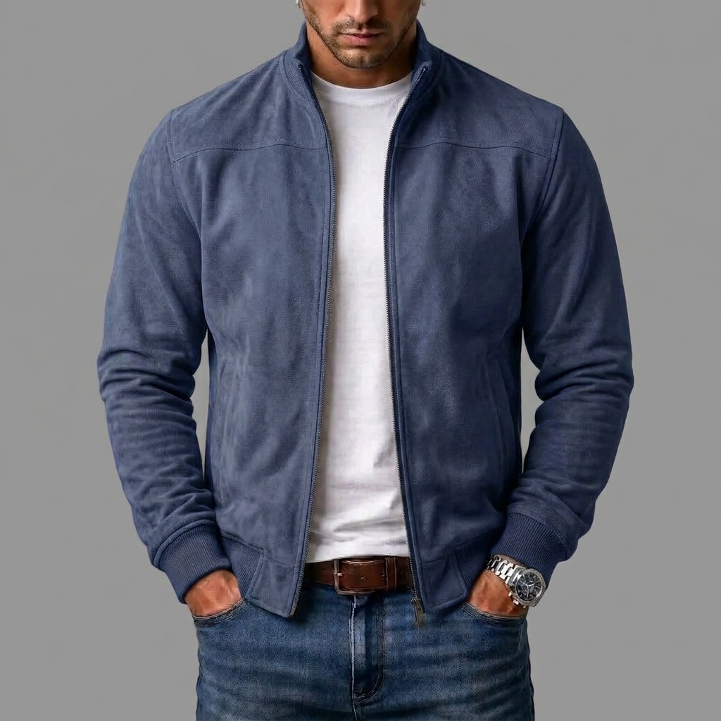 Moretti | Chaqueta bomber de ante