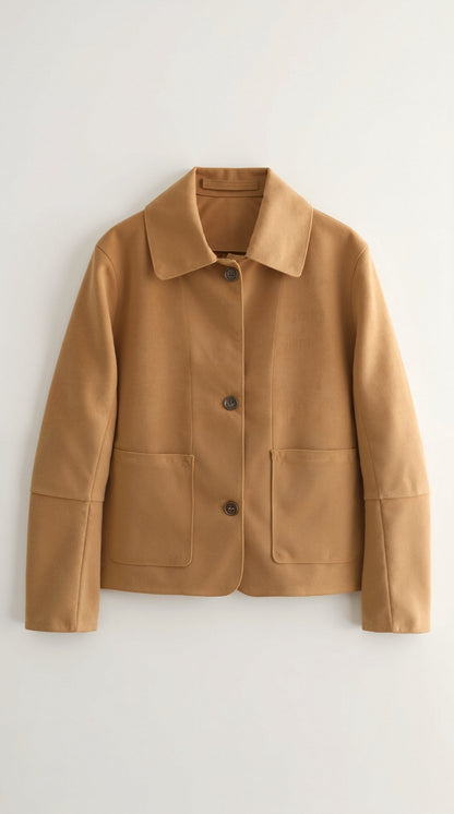 Julia | Chaqueta suave de botones
