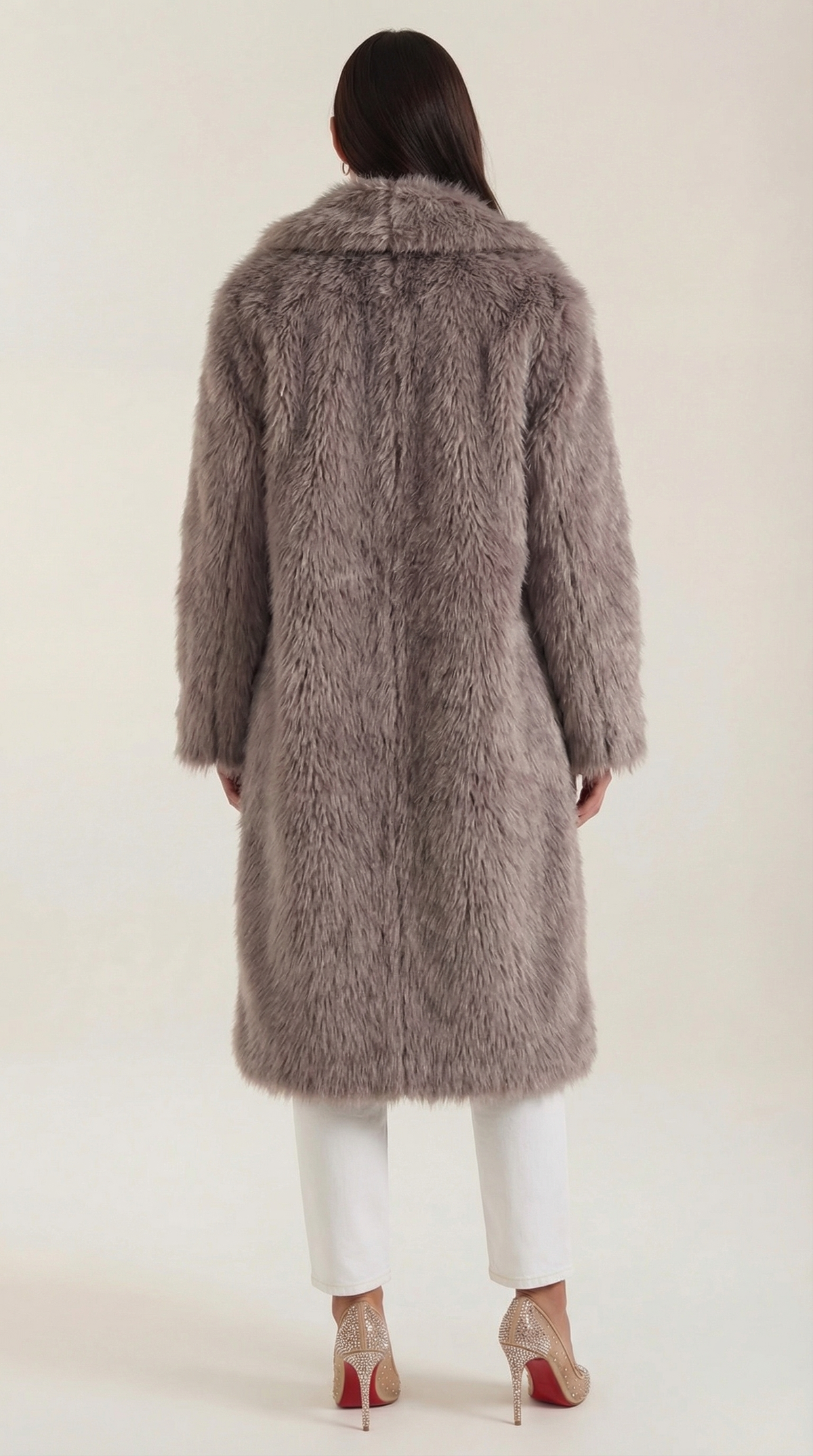Nerea | Chaqueta larga de polipiel