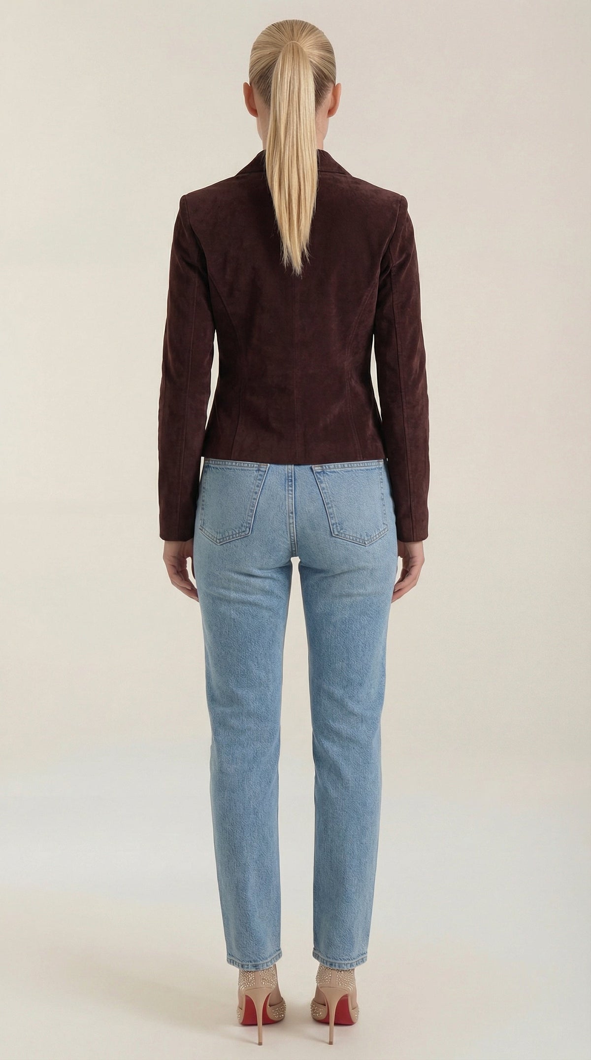 Susana | Chaqueta de terciopelo de botones
