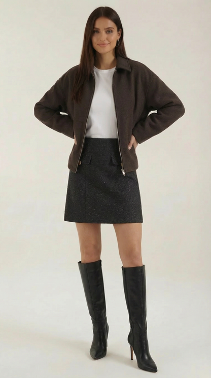 Yolanda | Chaqueta con cremallera