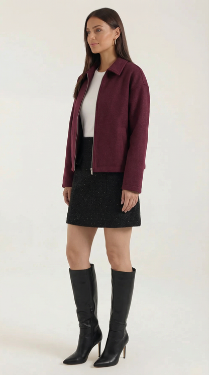 Yolanda | Chaqueta con cremallera