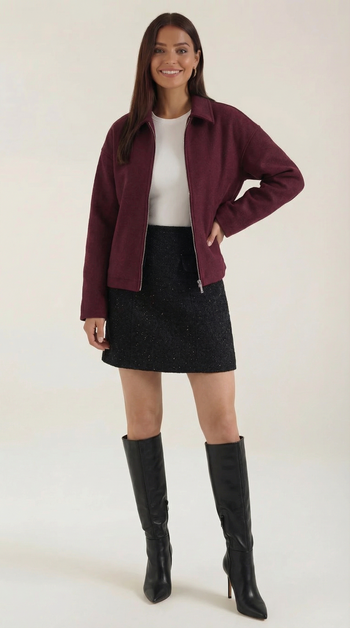 Yolanda | Chaqueta con cremallera