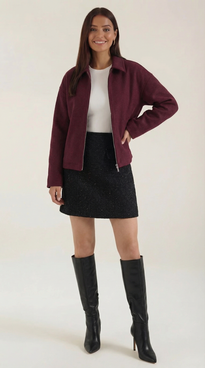 Yolanda | Chaqueta con cremallera