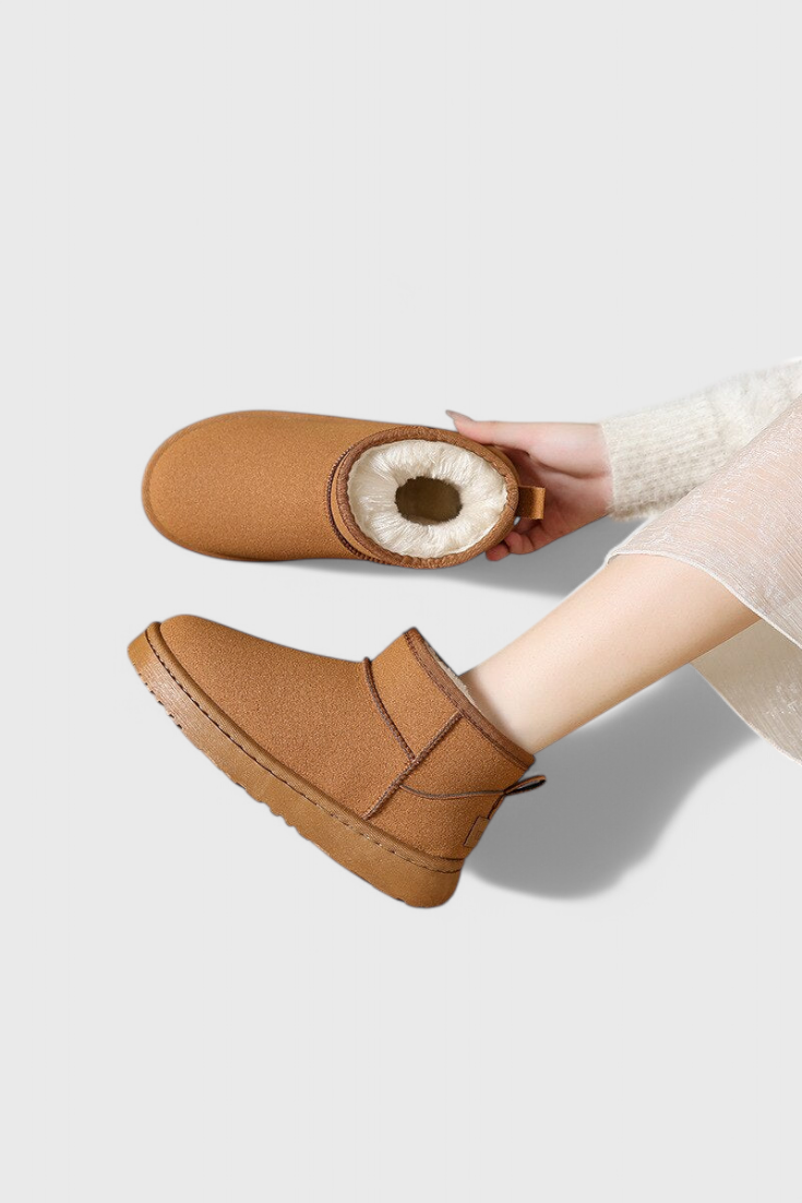 Adelaide - Botas de tobillo forradas de shearling